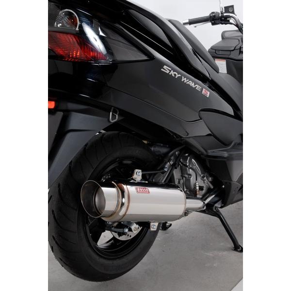 スカイウェイブ ROSSO スカイウェイブ250 バイクマフラー BA-CJ44A JBK