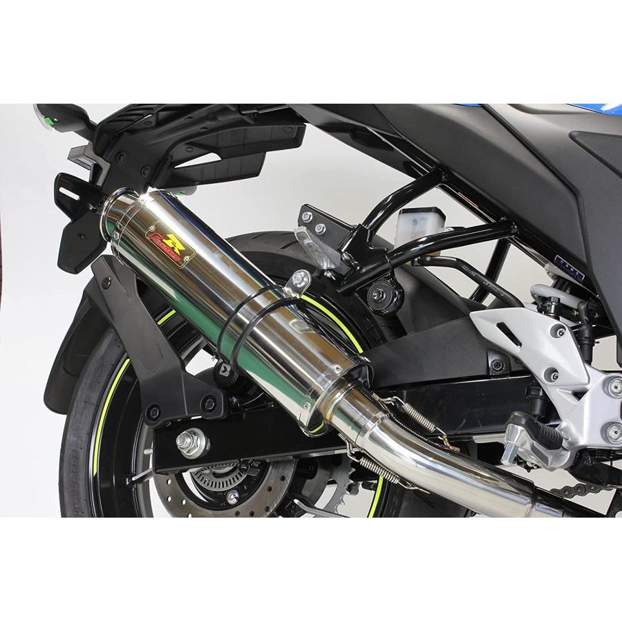 Realize ジクサー250 ジクサーSF250 バイクマフラー 2BK-ED22B 8BK