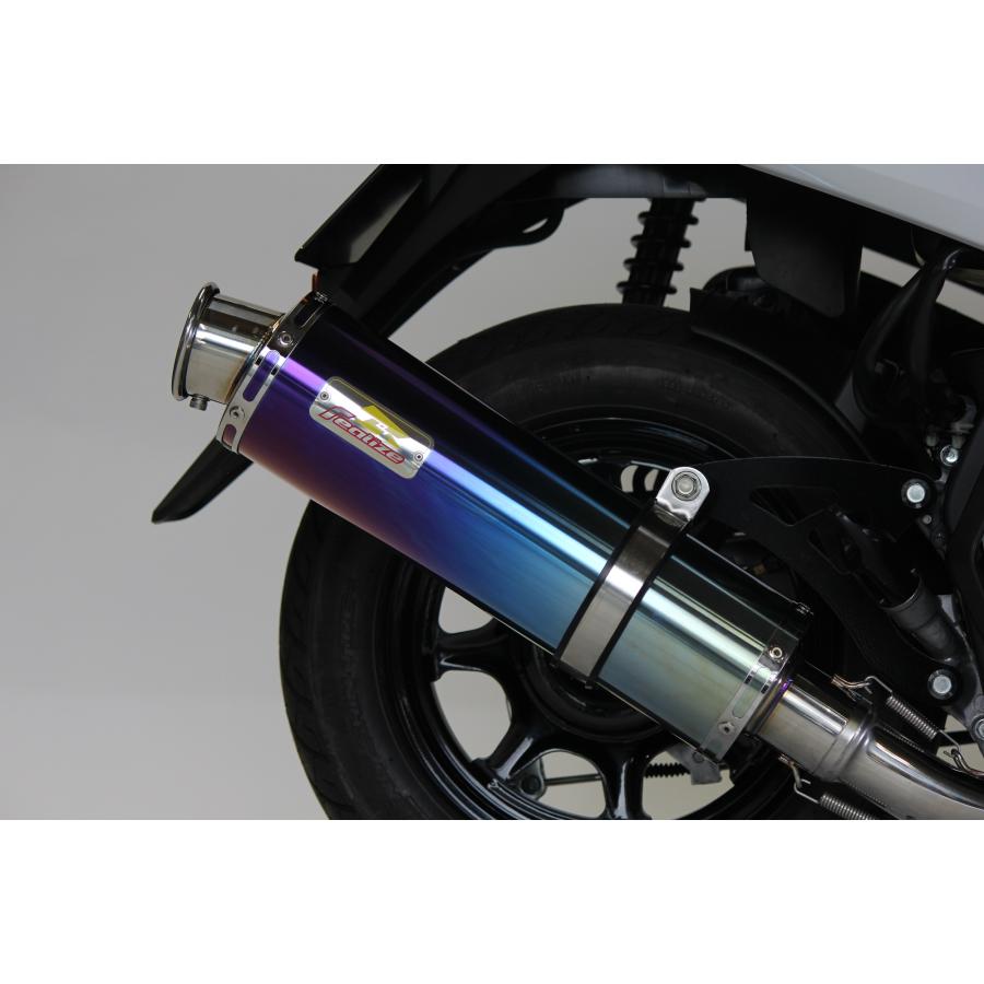 ジョグ Realize JOG バイクマフラー 2BH-AY01 22Racing チタン