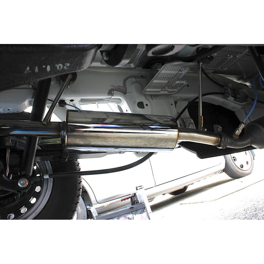 キャリイ キャリー マフラー EBD-DA16T ステンレス 砲弾型 トラック