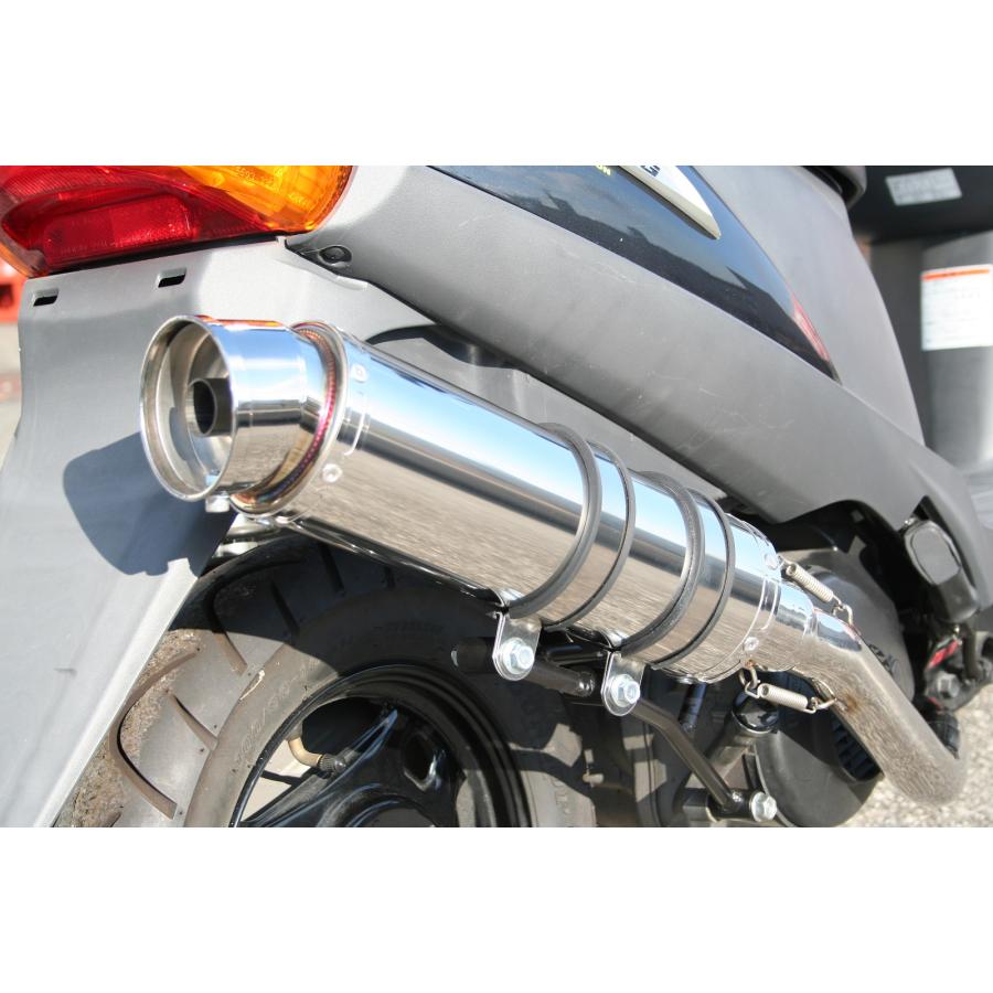 アドレス アドレスV125G バイクマフラー EBJ-CF4EA O2センサー車可