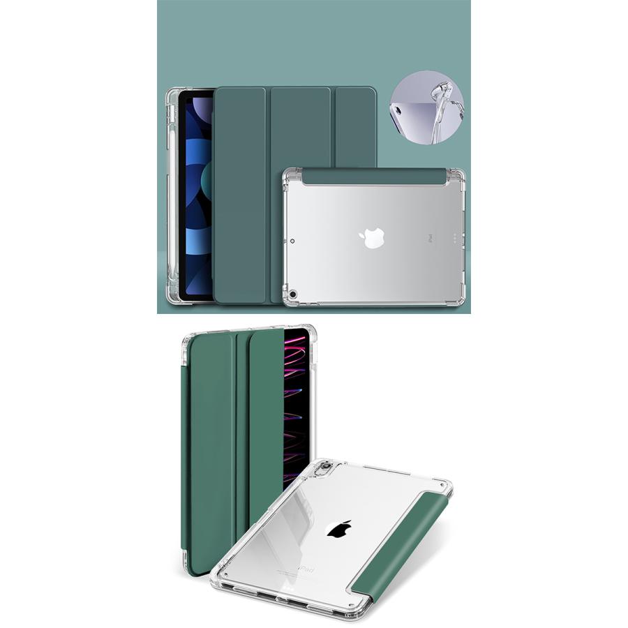 ハーフクリア iPad ケース 2025年 最新モデル 11インチ A16 第11世代