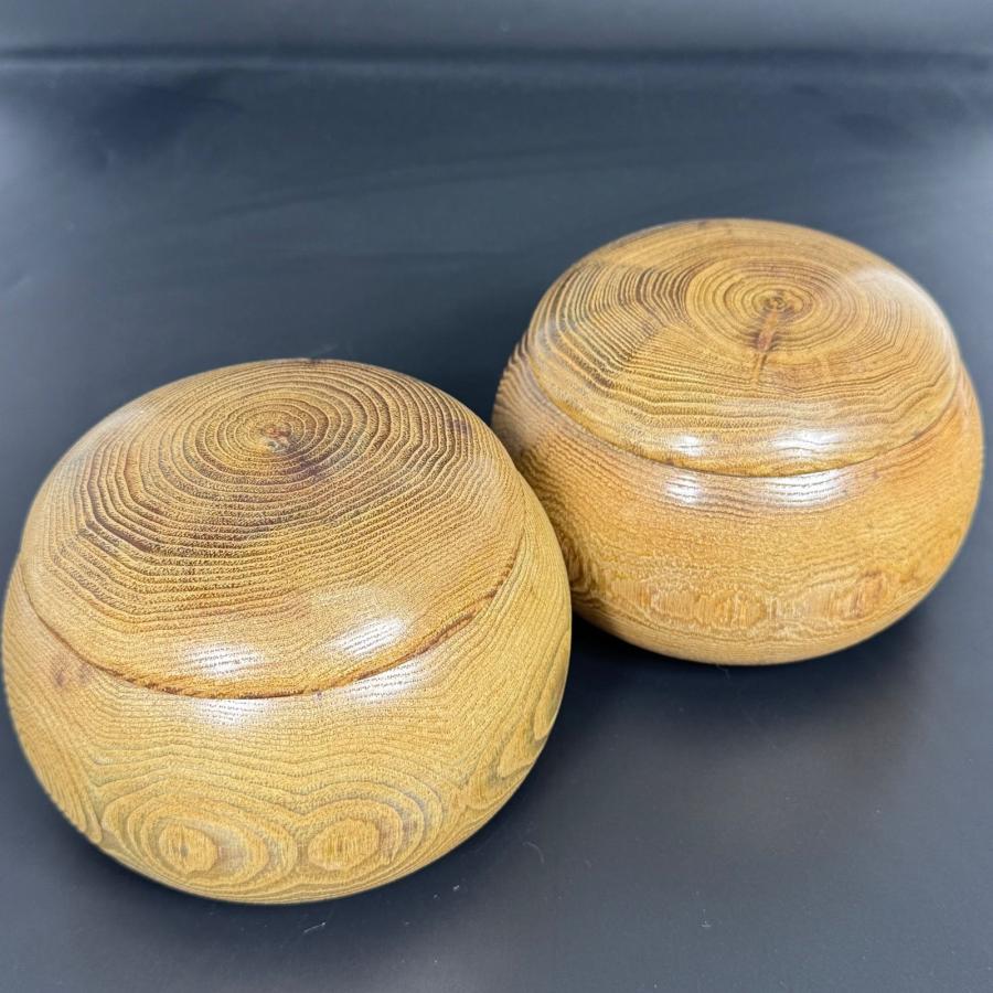 S28 最高級「碁石」蛤 那智黒石 縞黒檀箱 桐箱付 厚み11㎜ S28 最高級