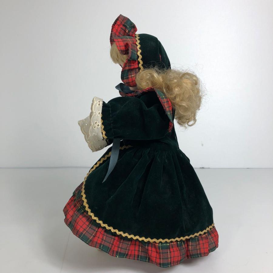 アンティークドール 動く 西洋風 オルゴール付き ビスクドール風