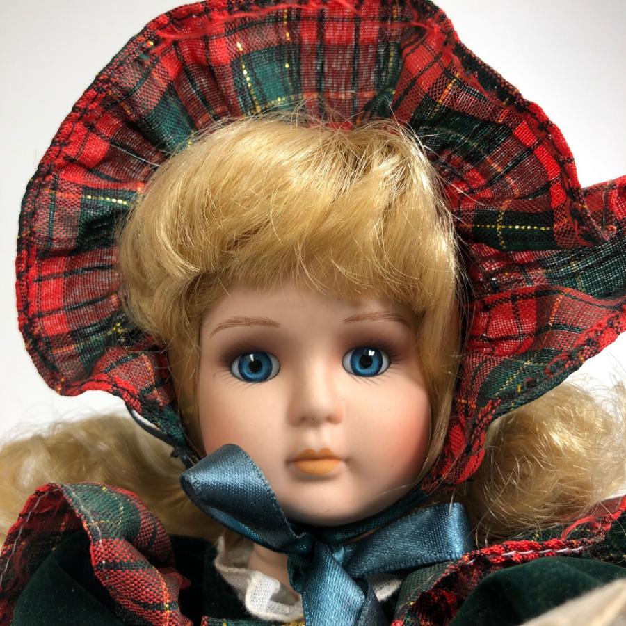 アンティークドール 動く 西洋風 オルゴール付き ビスクドール風