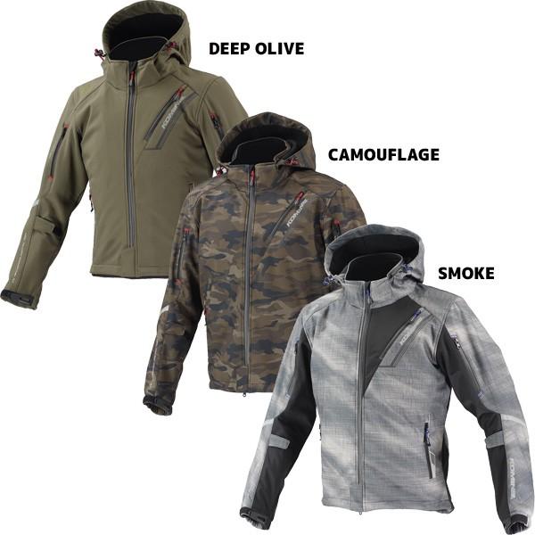 コミネ（Komine） JK-579 プロテクト ソフトシェル ウィンターパーカ