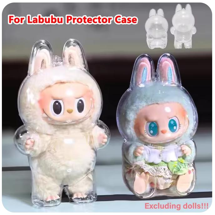 ラブブ 保護カバーケースクリア LABUBU らぶぶ 防塵携帯 ぬいぐるみ