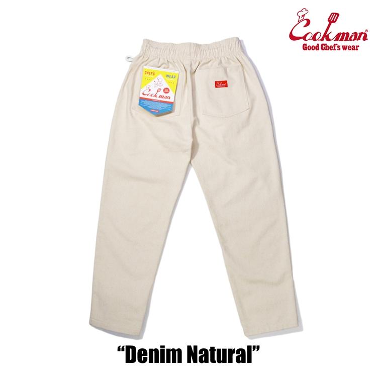 COOKMAN（クックマン） Chef Pants Denim Natural シェフパンツ デニム