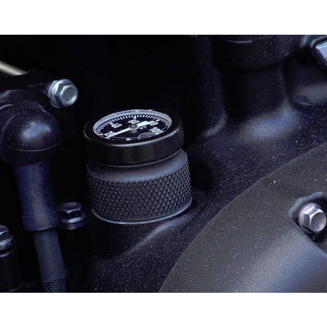 トライアンフ 水冷 ツインエンジン 油温計付き オイルフィラーキャップ