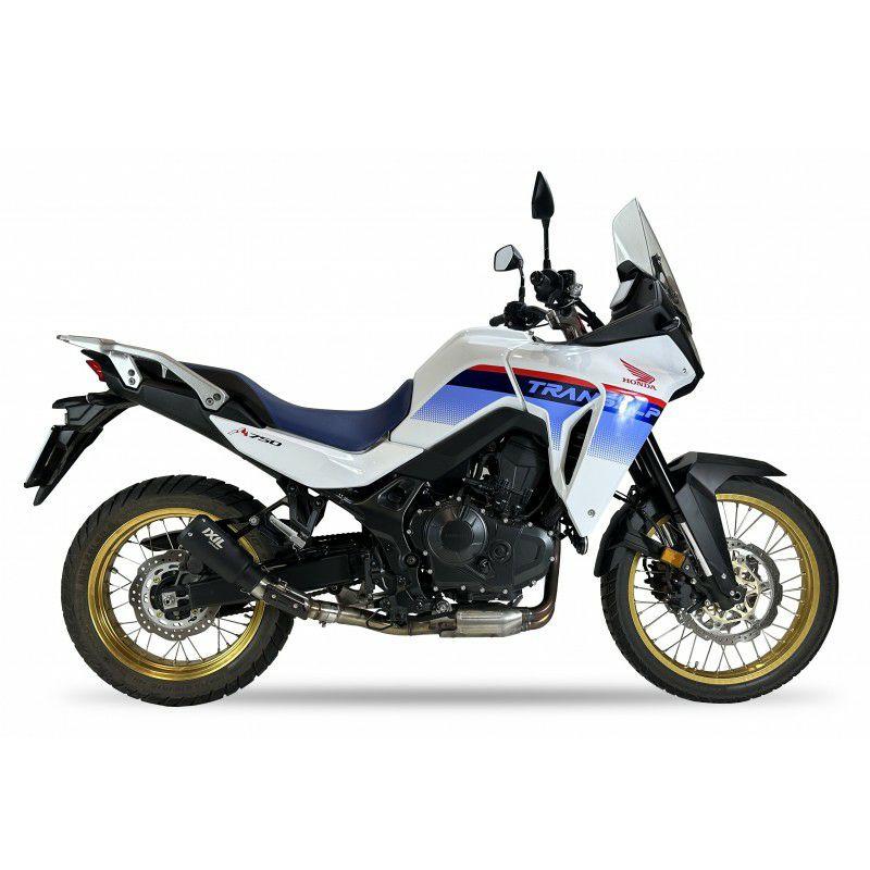 XL750 トランザルプ スリップオンマフラー RACE XTREM ブラック E