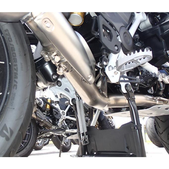 R1250GS ADV 19-22 チタン フルエキゾースト マフラー/OEMバルブ付