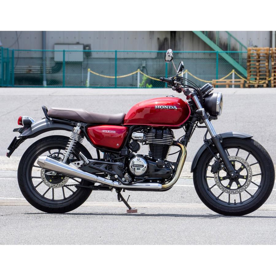 ホンダ GB350 SS メガホン スリップオンマフラー (JMCA) OVER Racing