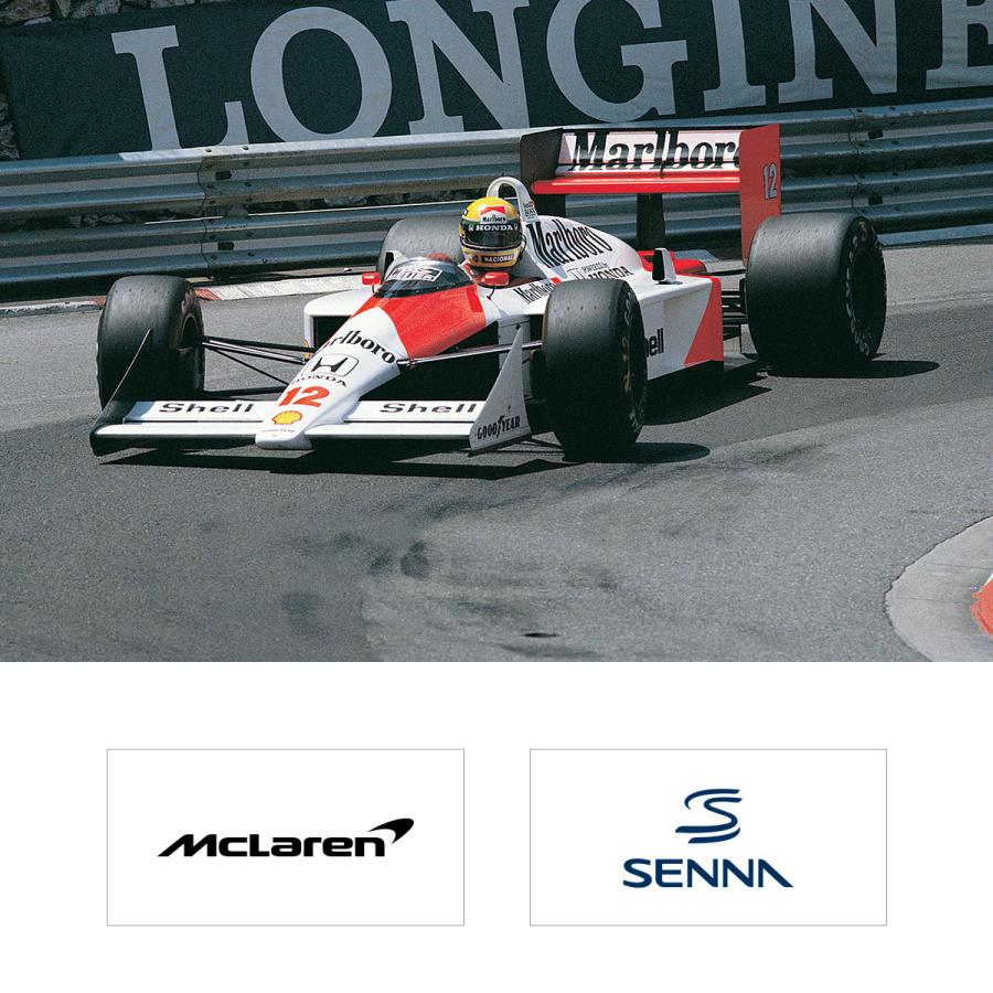 ポスター オートモビリスト アイルトン・セナ マクラーレン MP4/4 30