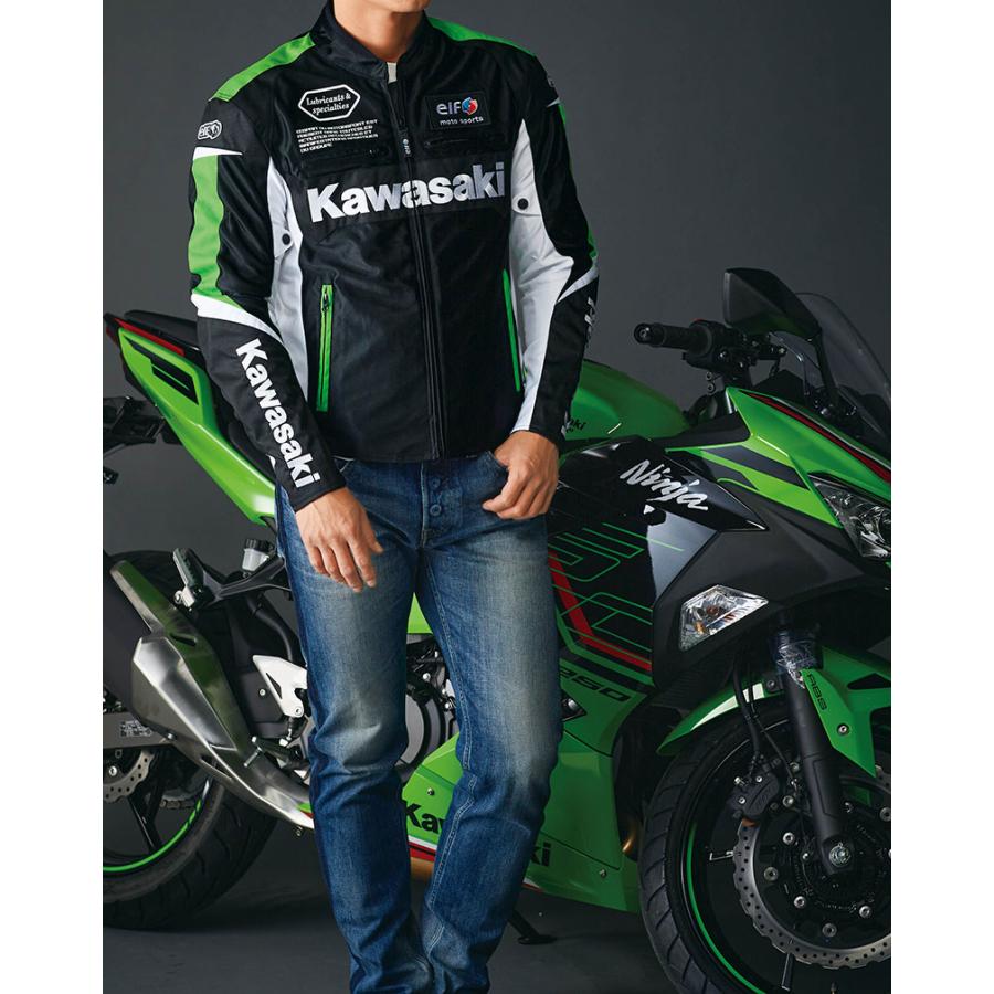 カワサキ（Kawasaki） カワサキ純正/2023春夏 ライディング・メッシュ