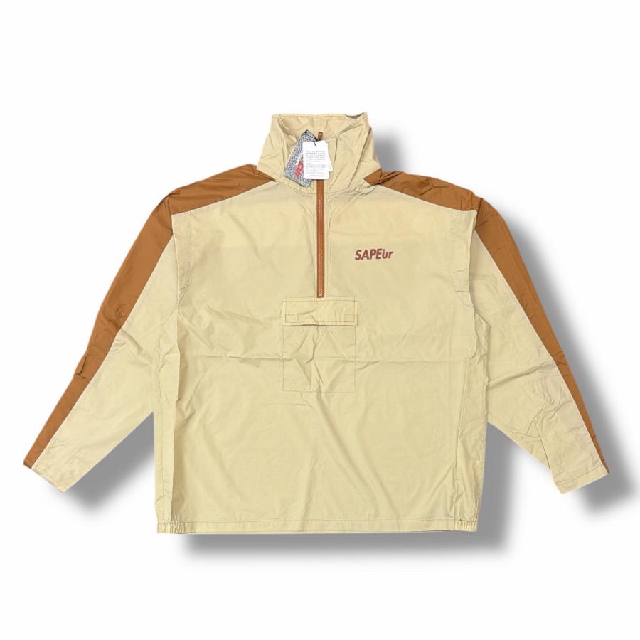 未使用 SAPEur サプール ナイロンセットアップ ハーフジップジャケット