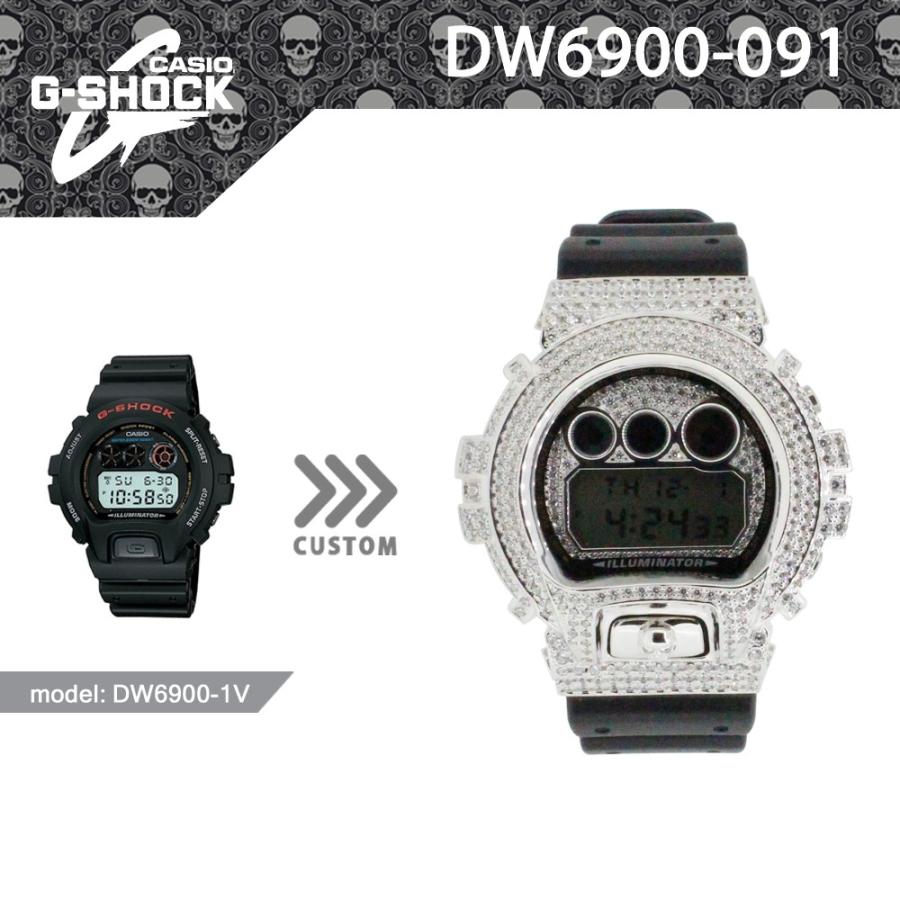 G-SHOCK CUSTOM ジーショック カスタム 腕時計 DW-6900 DW-6900-1V