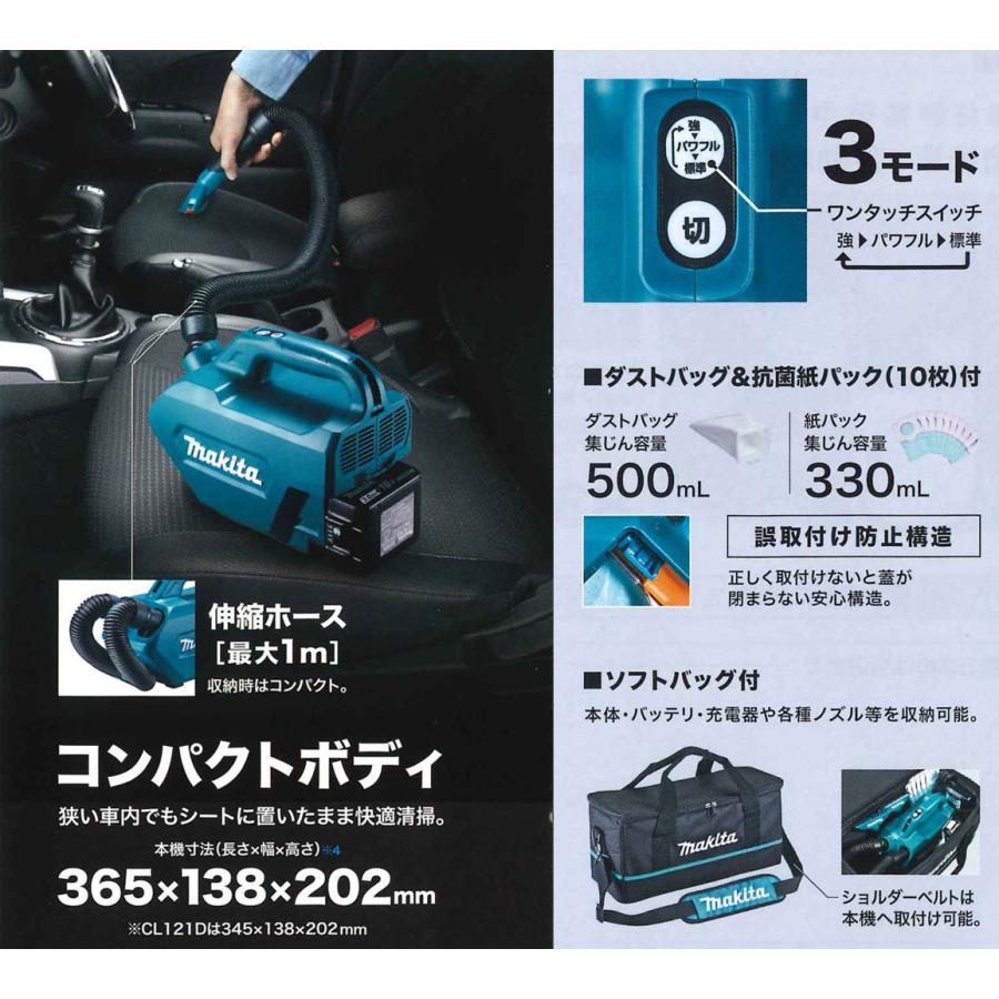 マキタ（makita） 充電式ハンドクリーナ CL184DZ 18V対応（本体のみ