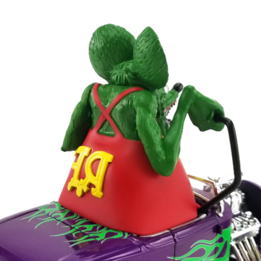 ACME 1:18 RAT FINK 1932 FORD BLOW HOT ROD ROADSTER with FIGURE