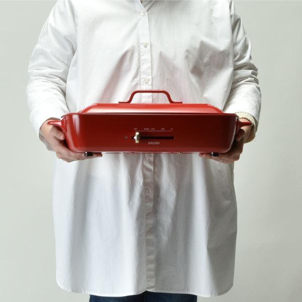 BRUNO（ブルーノ） ホットプレート 本体＋4種プレート 【レシピ＋特典