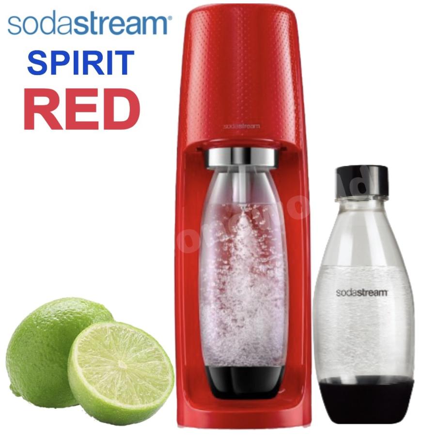 当日発送品 ソーダストリーム SPIRIT (スピリット) メガパック レッド