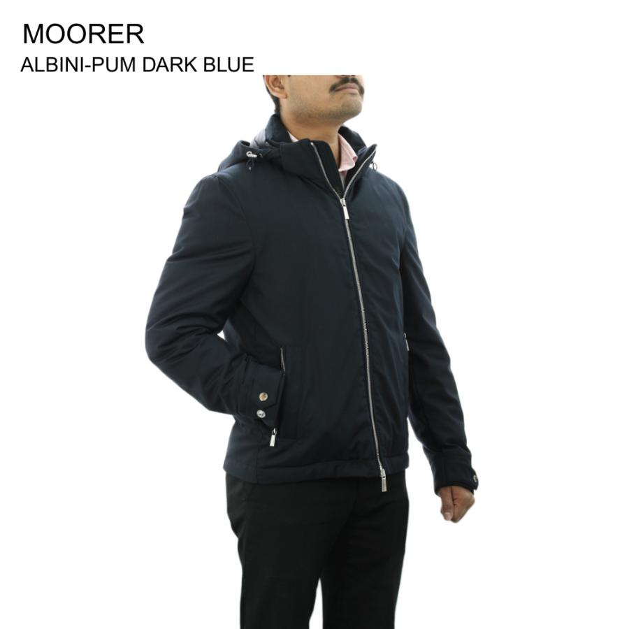 MOORER（ムーレー） ALBINI-PUM DARK BLUE アルビニ ダウンジャケット