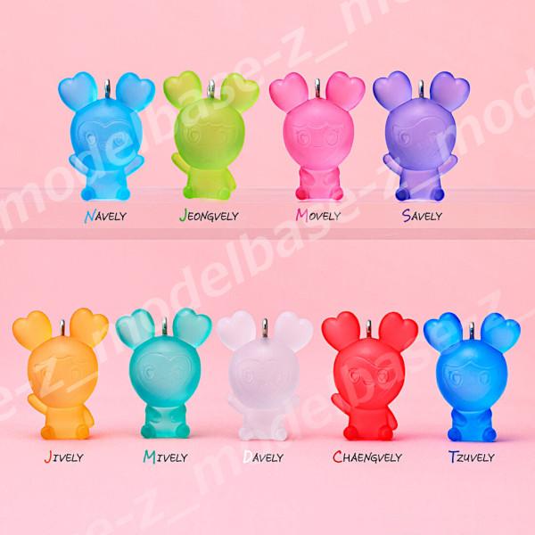 BANDAI（バンダイ） TWICE LOVELYS グミ＆チャーム 全9種 キャンディ