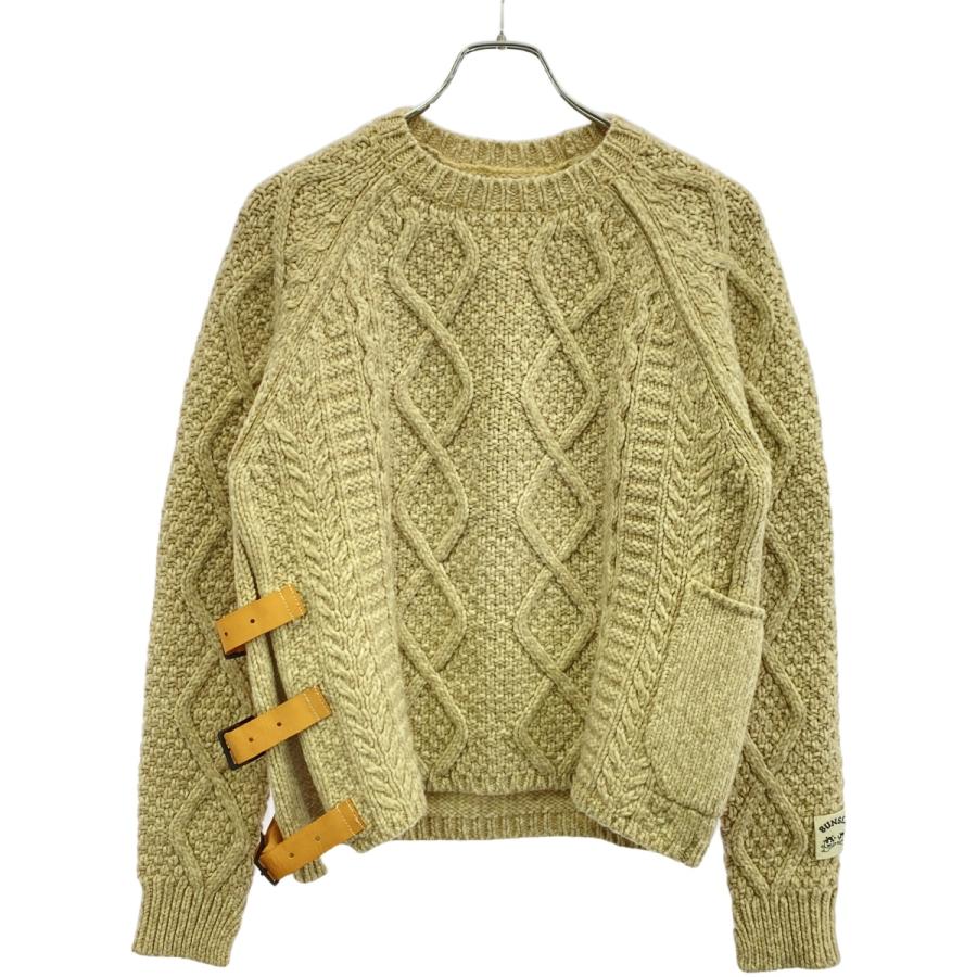 SUNSEA（サンシー） 18AW BELTED FISHERMAN SWEATER ベルテッド