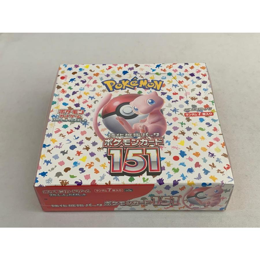 シュリンク未開封】ポケモンカードゲーム 151 BOX 傷有り ポケモン