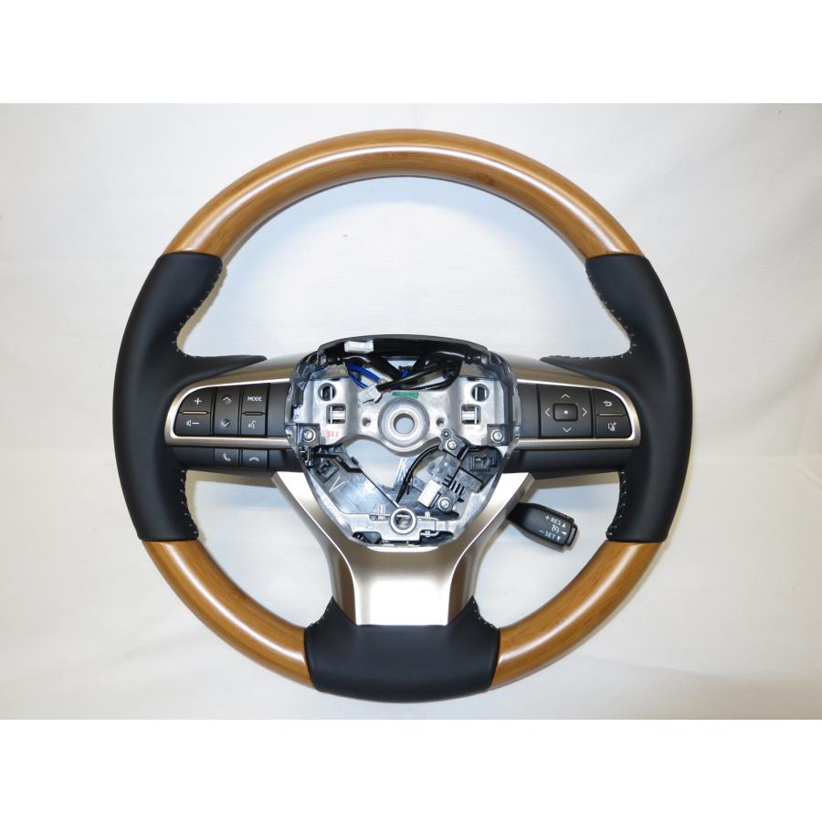 新品! RX (20系:前期) 黒革Xバンブー レクサス 純正 ウッド