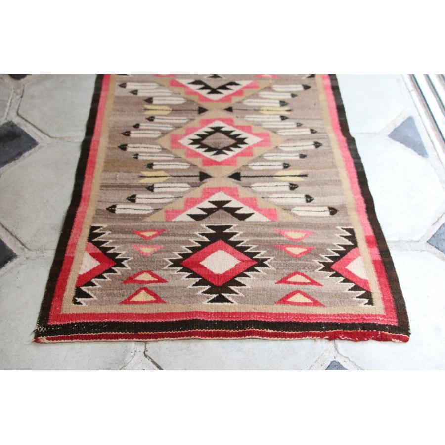 NAVAJO（ナバホ） 1920〜30's ビンテージ ナバホラグ 105cm×66cm
