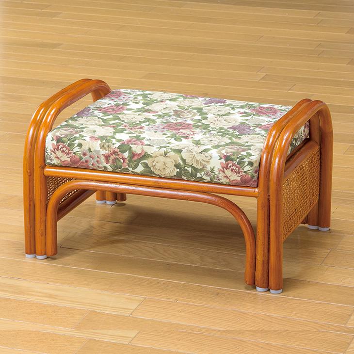 正座椅子 2脚組 天然籐 ラタン らくらく座椅子 ロータイプ : マックス