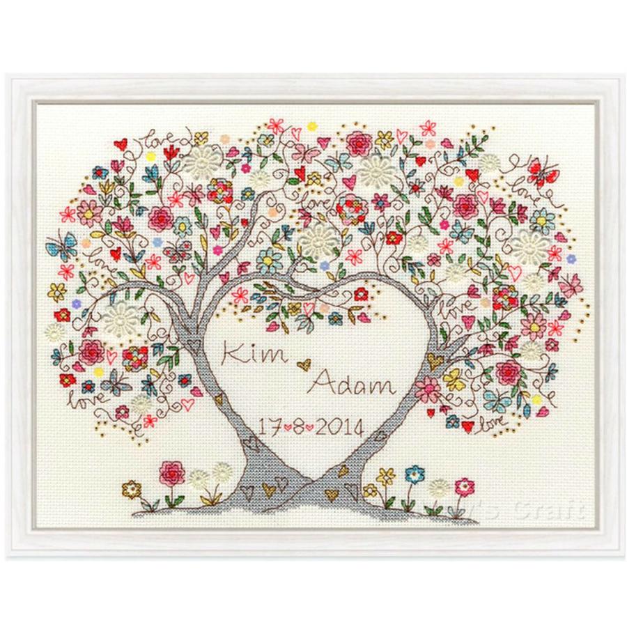 クロスステッチ 刺繍キット ラブブラッサム Bothy Threads Love