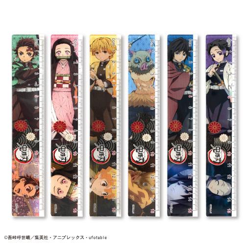 鬼滅の刃 定規 15cm グッズ キャラクター 竈門炭治郎 竈門禰豆子 我妻