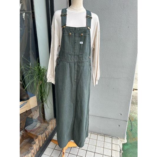 Lee（リー） オーバーオール マキシスカート LL6296-103 グリーン
