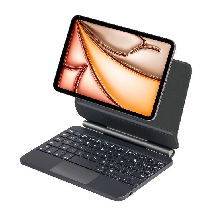 iPad mini6/mini7/mini A17Pro用Bluetoothワイヤレス キーボード磁気