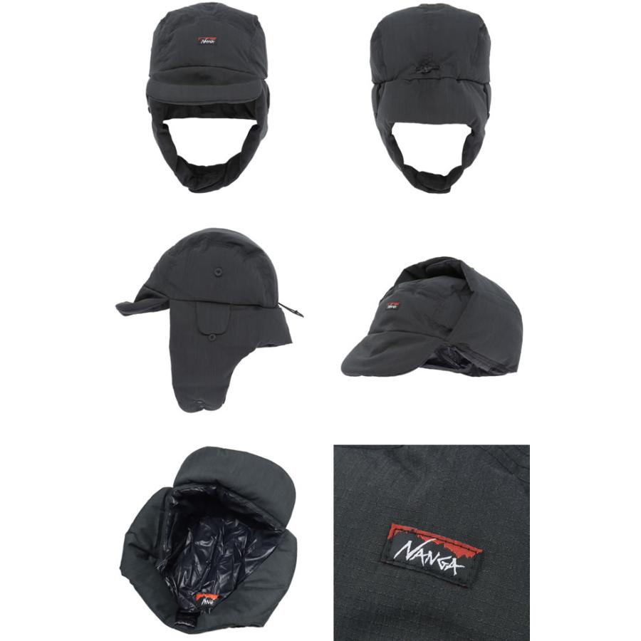 NANGA（ナンガ） キャップ 帽子 耳当て フライトキャップ メンズ