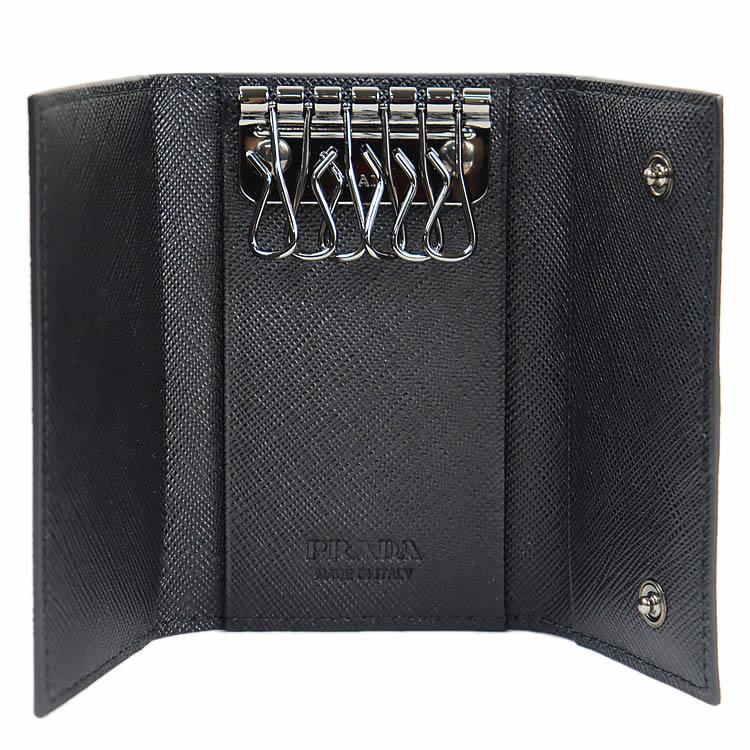 PRADA（プラダ） サフィアーノレザー キーケース レディース メンズ 6