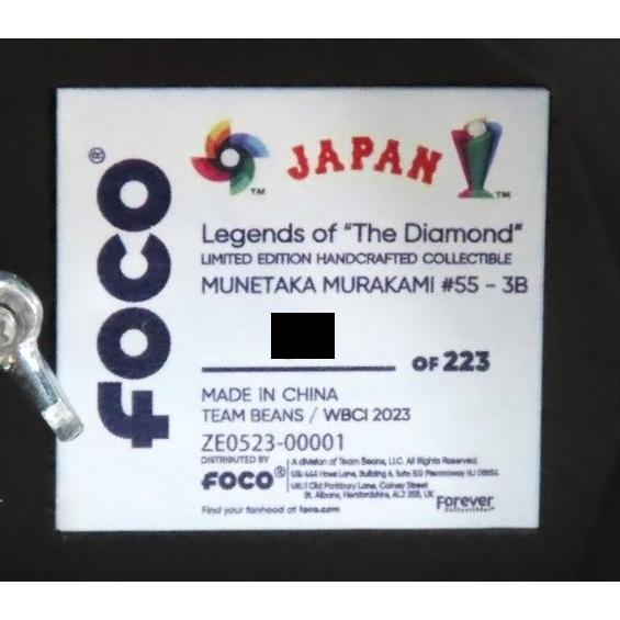 MS】村上宗隆 2023年WBC 優勝記念 ボブルヘッド人形 新品 世界223個