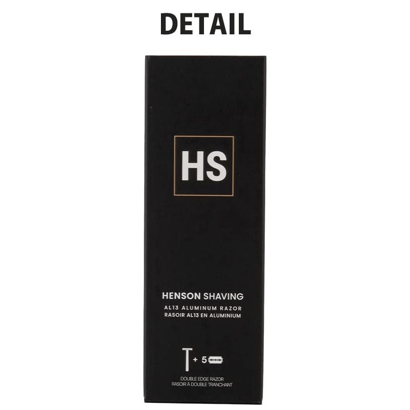 ヘンソンシェービング HENSON AL13 シェーバー 替刃5枚付ヘンソン