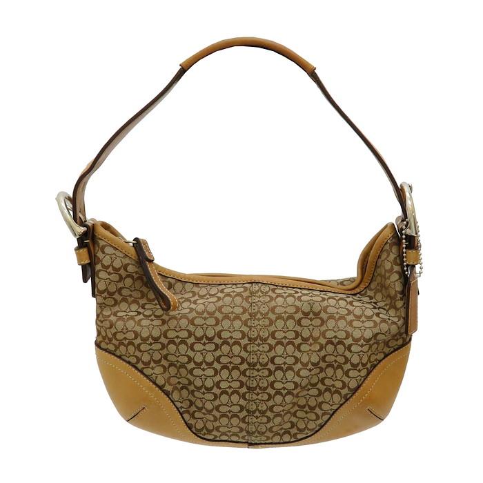 COACH（コーチ） 6351 マイクロシグネチャー ハンド ショルダーバッグ