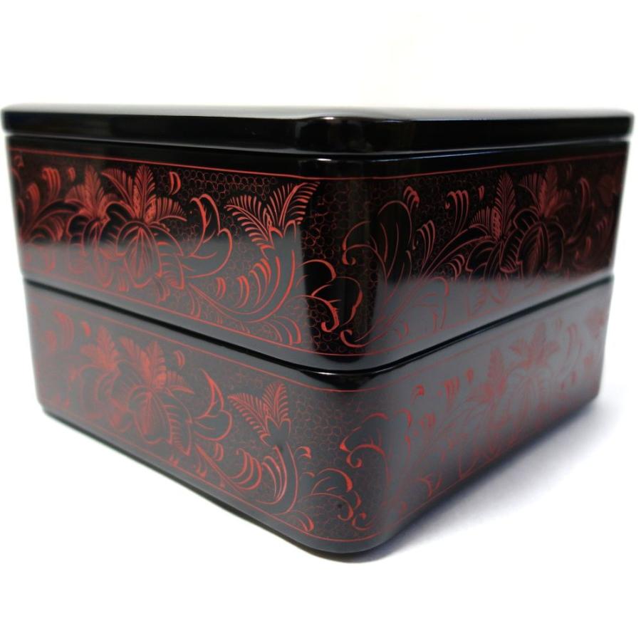 m*n様 限定価格 未使用品 輪島塗 二段重箱 飛花沈金 m*n様 限定価格 未