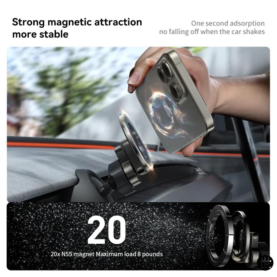 YZ テスラ モデル3用 Yハイランドジュニパー マグネット式車載電話