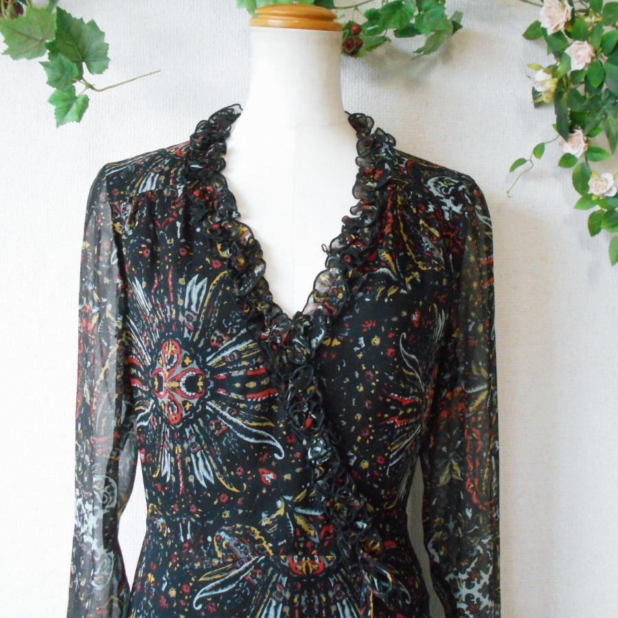 ANNA SUI（アナスイ） 絹 シルク 100% 春夏 向き シースルー の お洒落