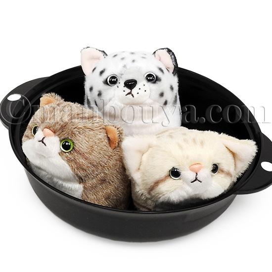 ネコ ぬいぐるみ 猫 内藤デザイン研究所 ぽちゃまる ネコ科シリーズ