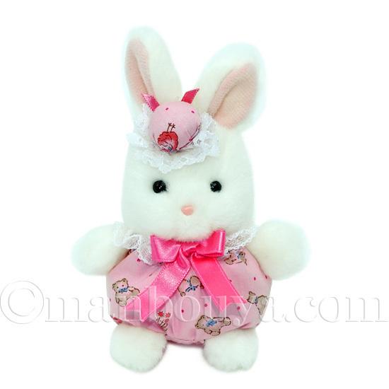 レトロ ぬいぐるみ うさぎ 動物 たけのこ TAKENOKO プチぶらんでーと