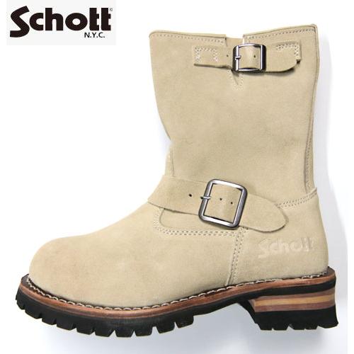 Schott N.Y.C（ショット） SCHOTT S23001 エンジニアブーツ スエード