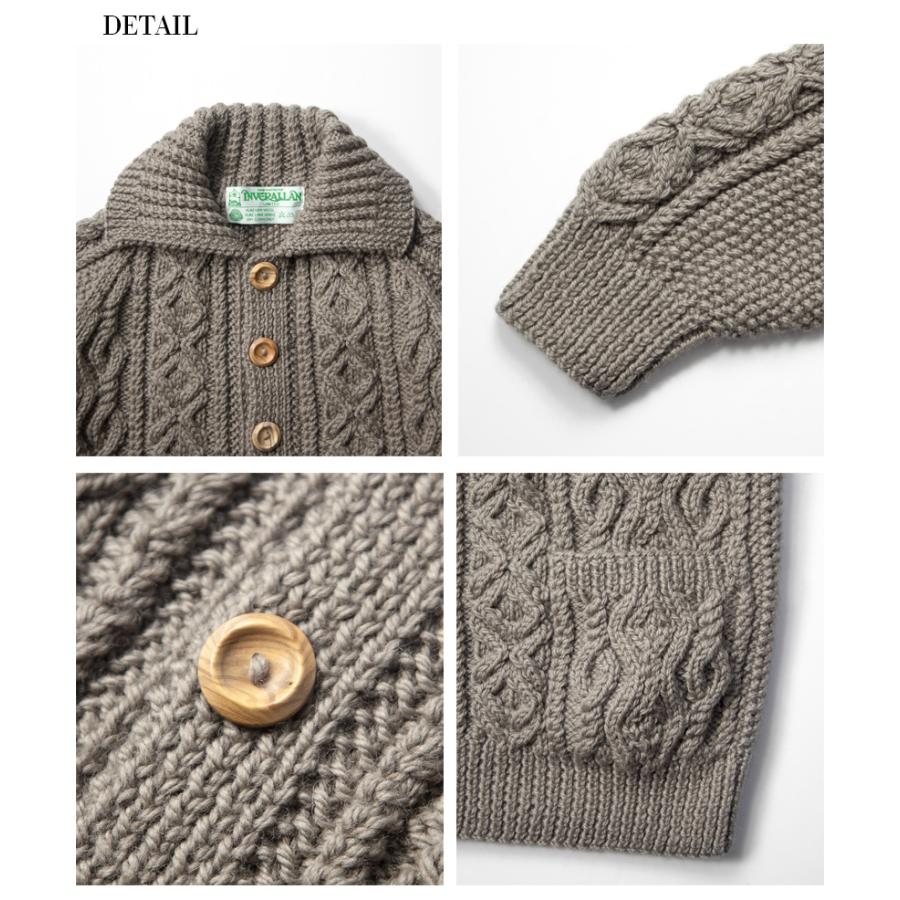 INVERALLAN（インバーアラン） INVERALLAN 3A ARAN ハンドニットウール