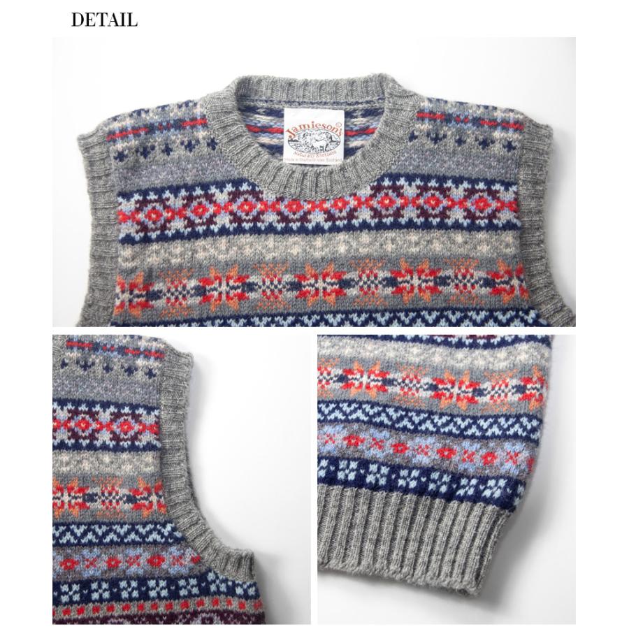 セール価格】 ジャミーソンズ JAMIESON'S フェアアイル クルーネック