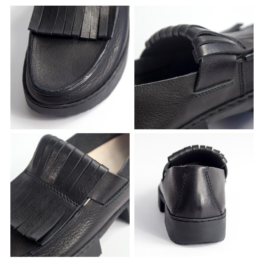 trippen（トリッペン） trippen TIGER フリンジローファー レザー