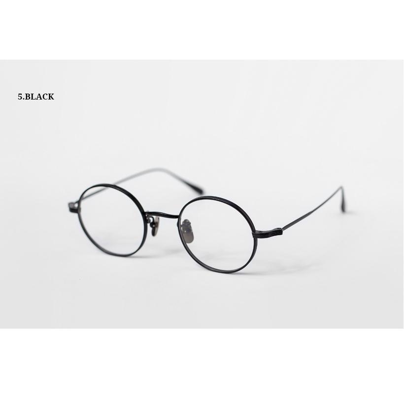 越前國甚六作 ラウンドフレーム 丸めがね チタン製 EZ-042 日本製